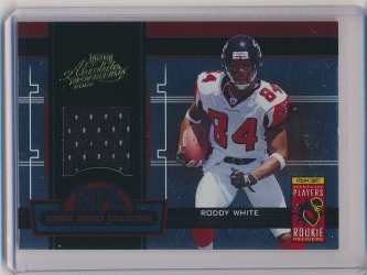    Roddy White 2005 Playoff Absolute Memorabilia Rookie Jerseys