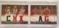 2012 Panini Preferred Parish/Boozer/Noah/Rose/Harper/Kukok/Deng Chicago Booklet