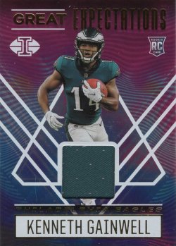    Kenneth Gainwell 2021 Panini Illusions Great Expectations RC Jersey
