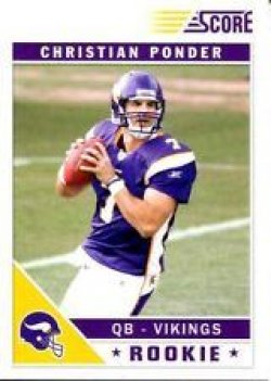    2011 Score Christian Ponder Rookie #319 *000002
