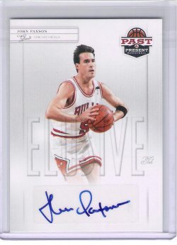 2011 Panini Past & Present John Paxon Elusive Auto