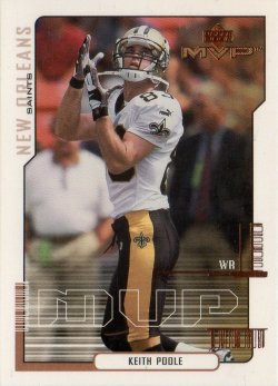 2000 Upper Deck MVP Keith Poole