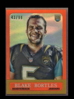 2014  Chrome Blake Bortles ROOKIE 1963 Mini  43/99