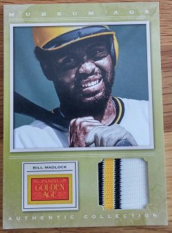 2012 Panini Golden Age Museum Age Bill Madlock - G.U. Jersey