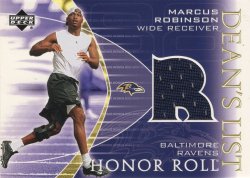   Marcus Robinson 2003 Upper Deck Honor Roll Deans List Jersey 2
