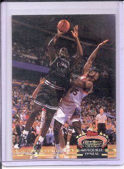 1992  Stadium Club Members Choice #201 Shaquille Oneal