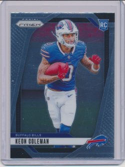    Keon Coleman 2024 Panini Prizm RC