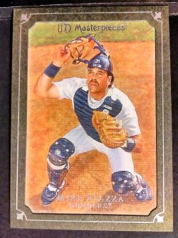 2007 Upper Deck UD Masterpieces Mike Piazza Parallel