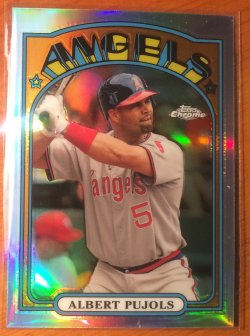 2013 Topps Chrome 1972 Refractor Albert Pujols