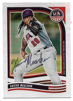 2024 Panini USA TTM Xavier Meachem 5/31/25