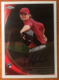 2010 Topps Chrome Mike Leake