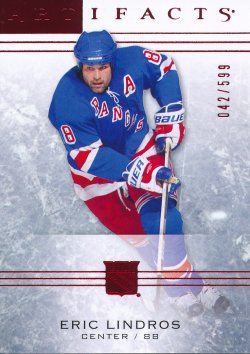 2014-15 Upper Deck Artifacts Eric Lindros Red
