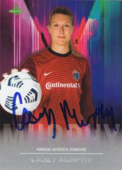    Casey Murphy 2021 Parkside Soccer Autograph Blue Ink