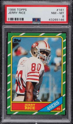 1986 Topps  Jerry Rice