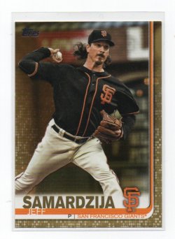 2019 Topps Topps Gold Jeff Samardzija