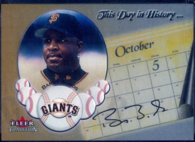 The Barry Bonds Collectors Thread - Page 4 - Blowout Cards Forums