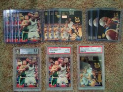 1993-94 Topps Stadium Club Chris Webber 1st Day Issue/Members Only/Base RCs