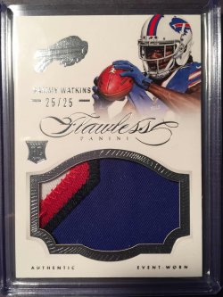 2014 Panini Flawless #3 Sammy Watkins "Rookie Patches" (25/25)