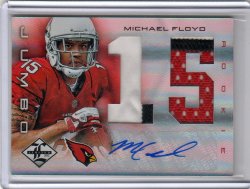 2012 Panini Limited Michael Floyd Prime Jumbo Rookie 