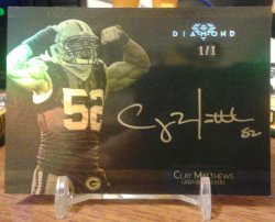 2015 Topps Diamond Gold Ink Clay Matthews
