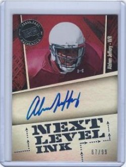 2012 Press Pass Fan Fare Alshon Jeffery Next Level Ink
