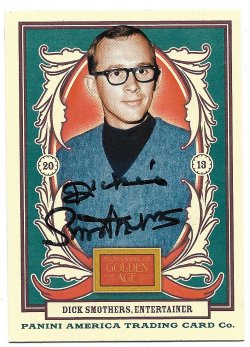 2013 Panini Golden Age TTM Dickie Smothers 12/2/25