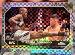 2024 Topps Chrome UFC Themba Gorimbo Rookie X-Fractors