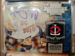 2013 Topps Chasing History  Cole De Vries Auto