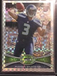 2012 Topps Topps Chrome Xfractors #40 Russell Wilson