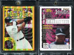 1996 Topps Finest Gold Refractor Frank Thomas