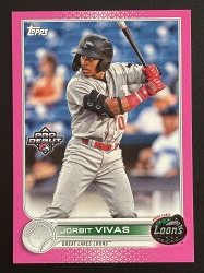 2022 Topps Pro Debut Jorbit Vivas