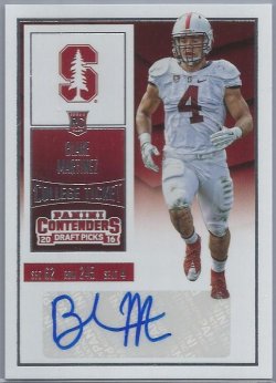 2016 Panini Contenders Draft Picks Blake Martinez College Ticket Autograph