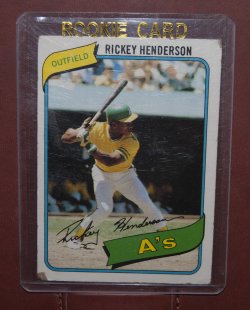 1980 Topps  Rickey Henderson