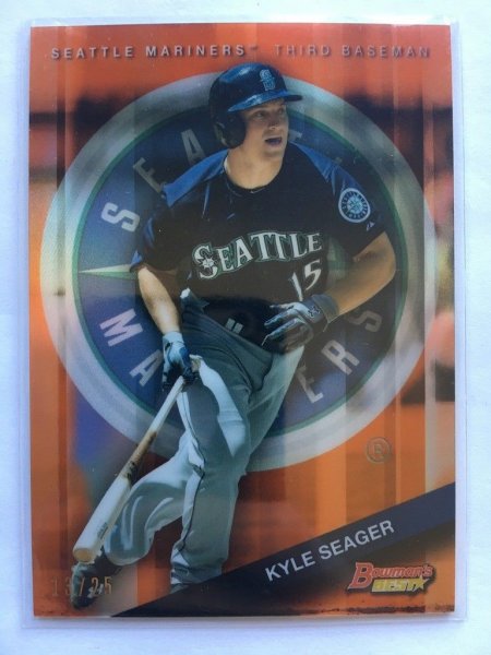  2011 Bowman Draft Chrome Refractors #103 Kyle Seager