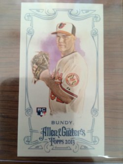 2013 Topps Allen & Ginter Mini Red Back Dylan Bundy