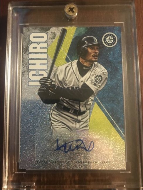 Just added a 2001 Topps Employee Ichiro Rookie. No official print