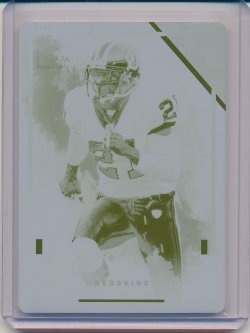    Sean Taylor 2025 Panini Impeccable Printing Plates Yellow 1/1