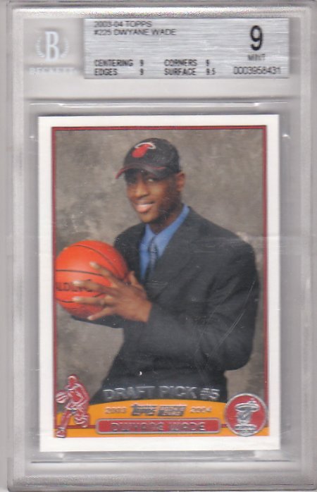 Print Run on Dwyane Wade 2001-02 Marquette #NNO - Blowout Cards Forums