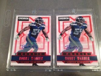    2 Bobby Wagner  Gridiron Gear auto