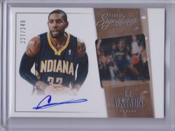 2013-14 Panini Signatures CJ Watson