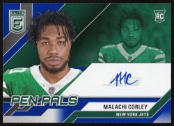 2024  Elite Pen Pals Blue Ink Malachi Corley