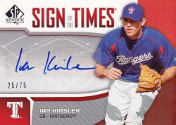 2006 SP Authentic Sign of the Times Ian Kinsler