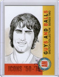201  Studio Hades Original Sketch George Best