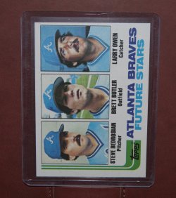 1982 Topps  Braves Future Stars (Brett Butler)
