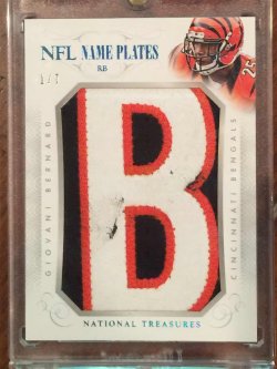 2014 Panini National Treasures  Gio Bernard