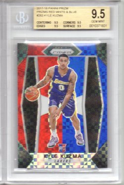 2017 Panini Prizm Kyle Kuzma RWB Prizm
