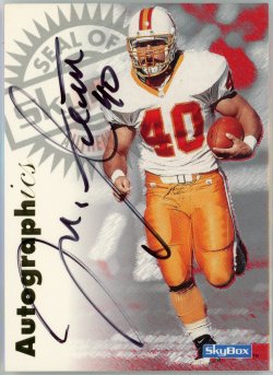 Mike Alstott Memorabilia, Autographed Mike Alstott Collectibles