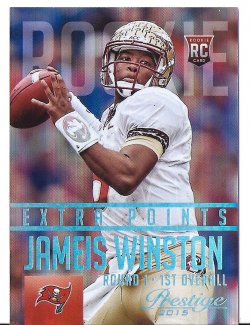 2015 Panini Prestige Extra Points Platinum Jameis Winston