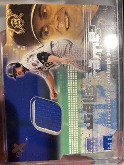 2001 Fleer e-x wall of fame relics jason kendall