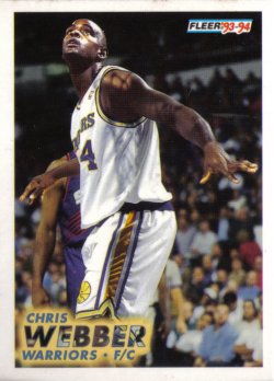 1993-94 Fleer  Chris Webber